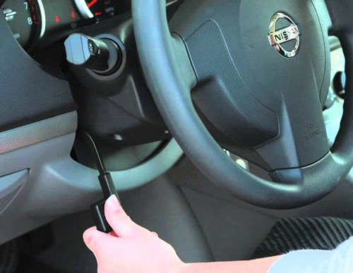 تنظیم فرمان ماشین