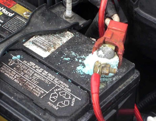 سولفاته شدن باطری ماشین