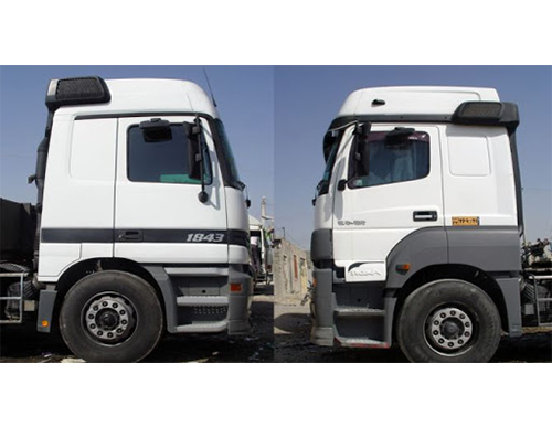 مقایسه بنز آکتروس با آکسور