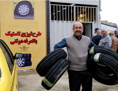 سهمیه مالکان خودرو برای لاستیک دولتی چقدر است؟