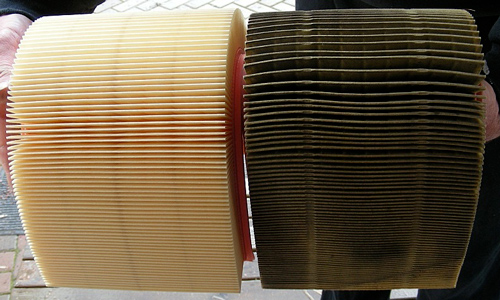 زمان تعویض فیلتر هوا