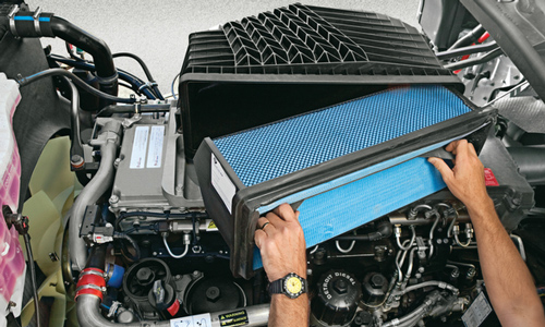 انواع فیلتر هوا ماشین های سنگین