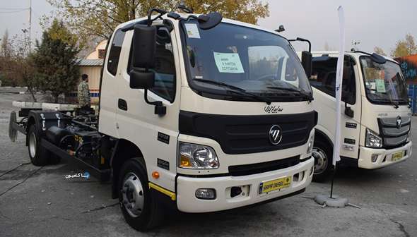 کامیونت الوند چند دنده است