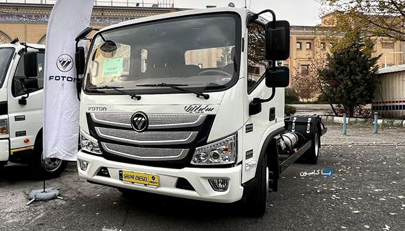 مشخصات کامیونت الوند جدید