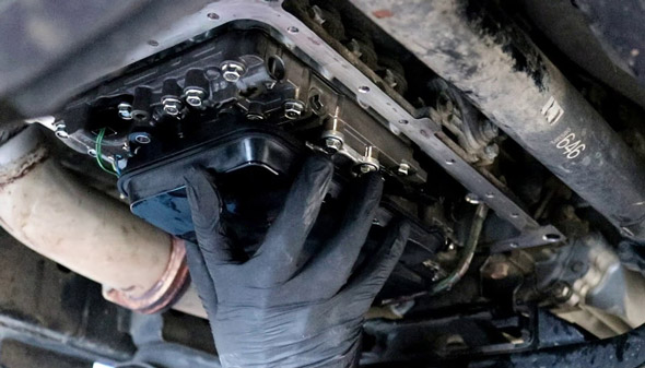 رفع تقه زدن گیربکس اتومات