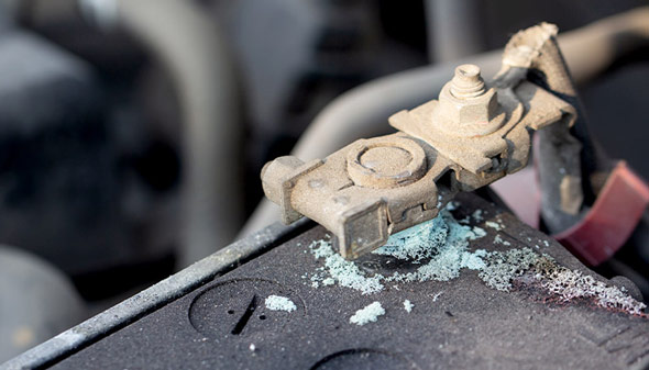 سولفاته شدن باطری ماشین