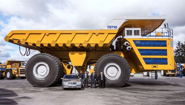 بزرگترین کامیون جهان