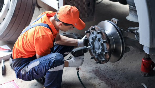 نحوه رگلاژ ترمز کامیون