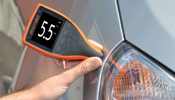 تشخیص رنگ شدگی خودرو با دستگاه