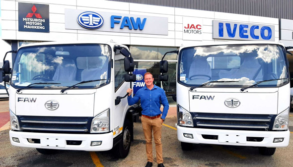 مشخصات فنی کامیونت فاو