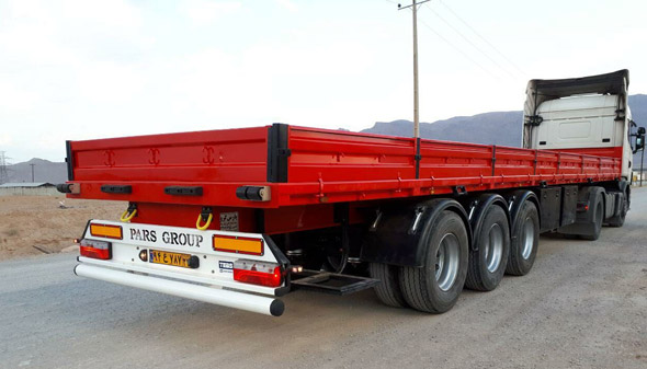 انواع تریلی نیم لبه