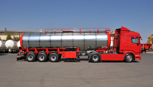 انواع تریلی تانکر