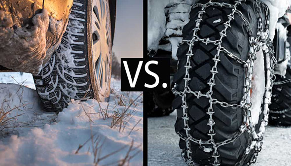 نحوه بستن زنجیر چرخ پلاستیکی