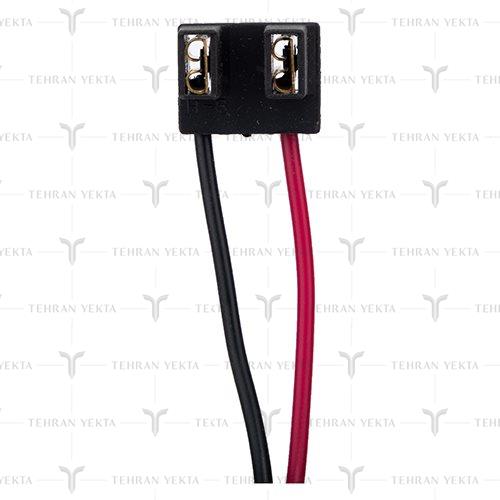 سوکت پشت لامپ چراغ جلو سیم دار 