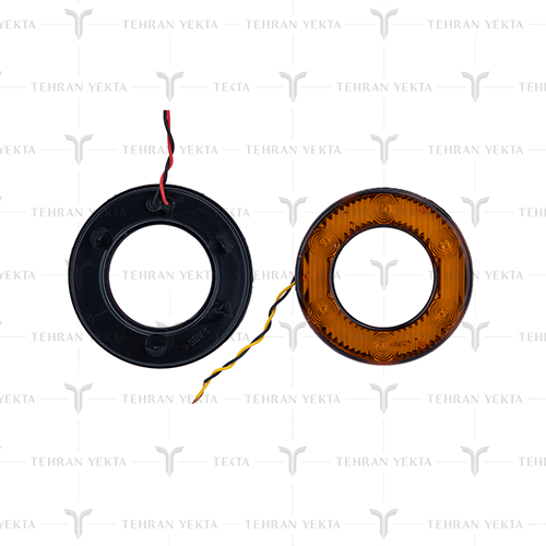 دور گرد چراغ هد بالا فشاری 6 ال ای دی