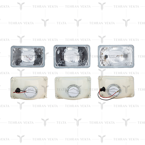 چراغ جلو B7 قدیم (چپ - وسط - راست)