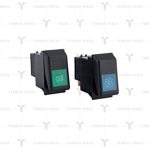 کلید شیش فیش فن و چراغ 457 بیابانی