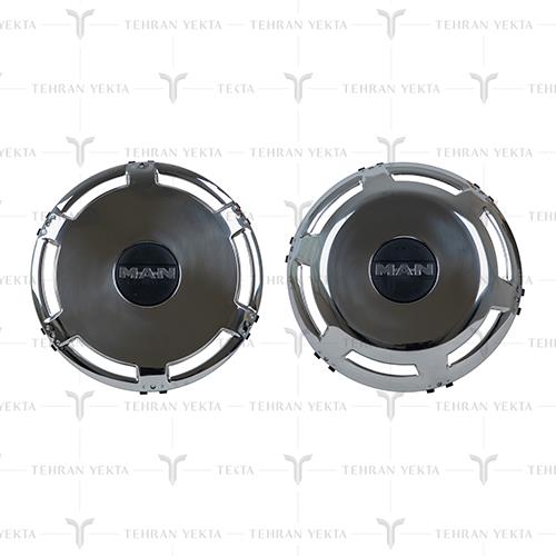 قالپاق استیل مان با آرم مشکی