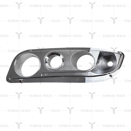فریم آبکاری زیر طلق چراغ جلو B9 چپ و راست